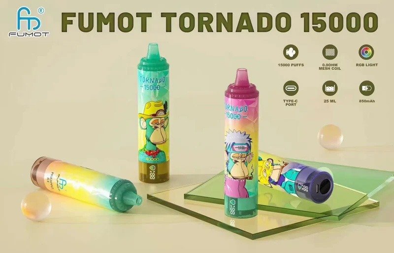 FUMOT RandM 15000 Puffs 拋棄式電子煙 台灣現貨