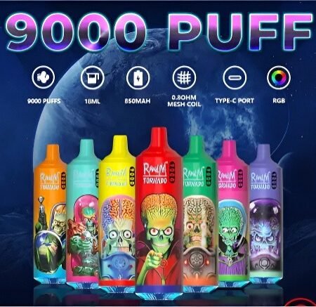 龍捲風 Randm 9000 Puffs 拋棄式電子煙